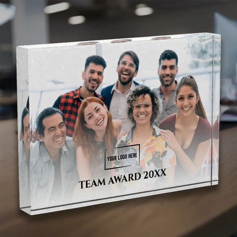 Team Award - Custom Photoblock - Landscape