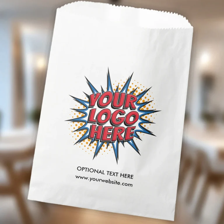 Logo & Company Info Packaging Paper Bag