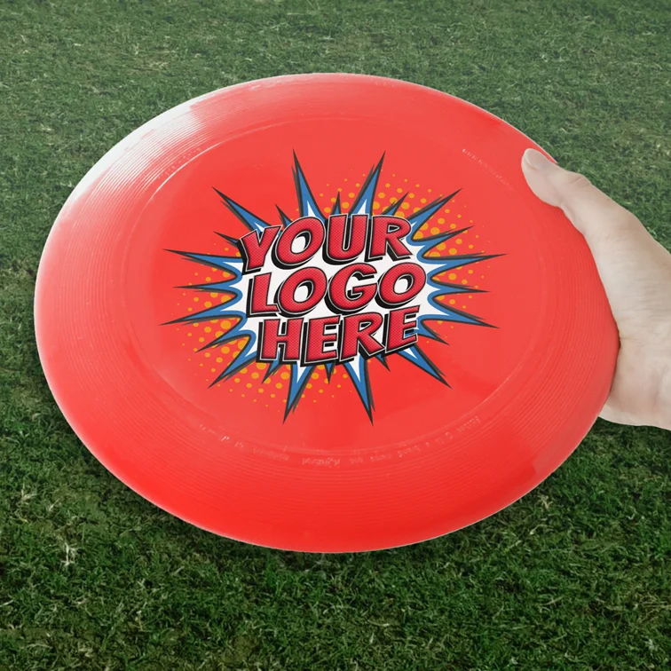 Promotional Swag - Logo Upload Frisbee - Sports Merch