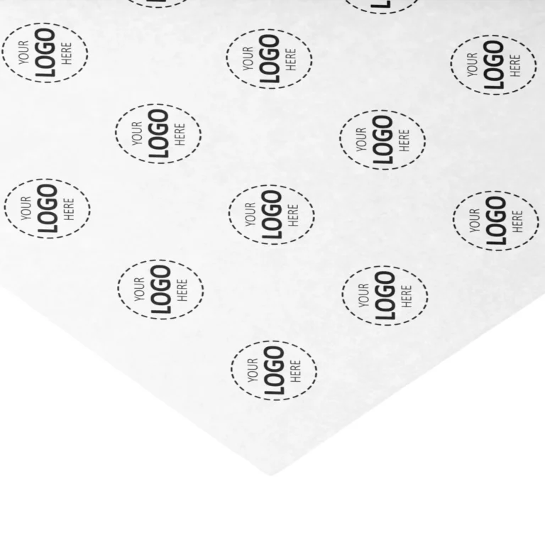 Logo Upload Customizable Tissue Paper - Custom Logo Packaging