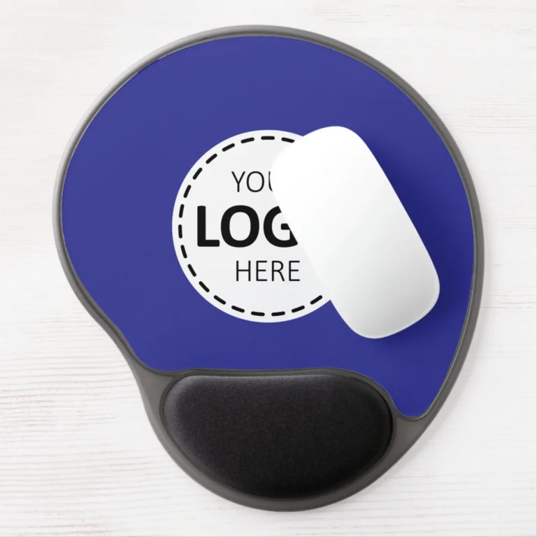 Blue Gel Mouse Pad WIth Custom Logo