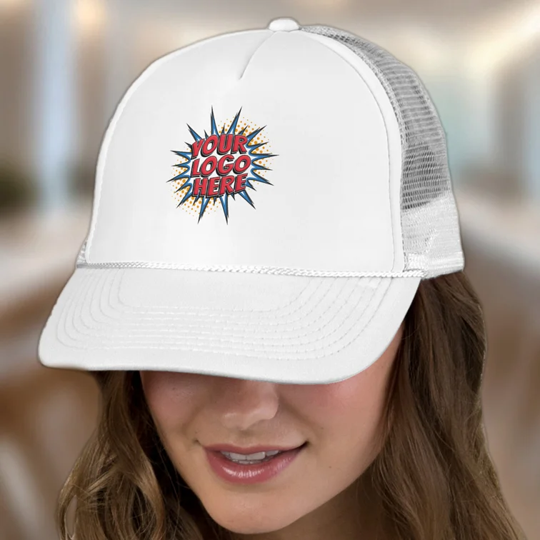 Promotional Logo Trucker Hat - Custom Logo Cap