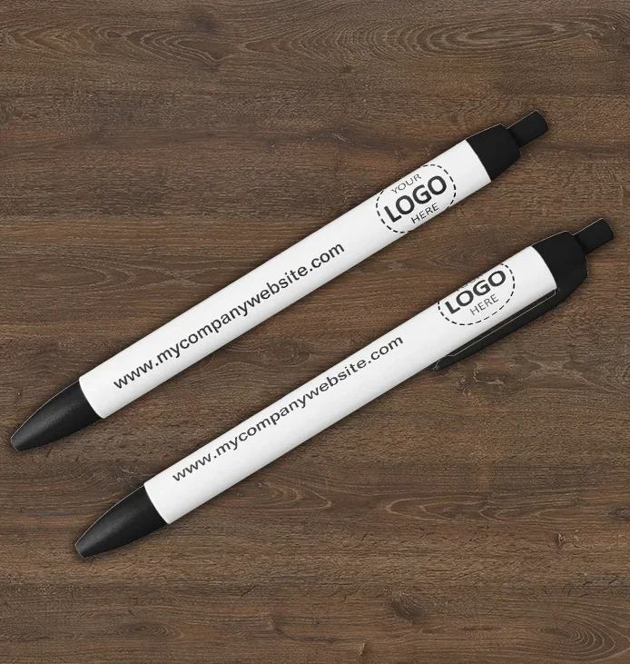 Logo and Website White Pen Template